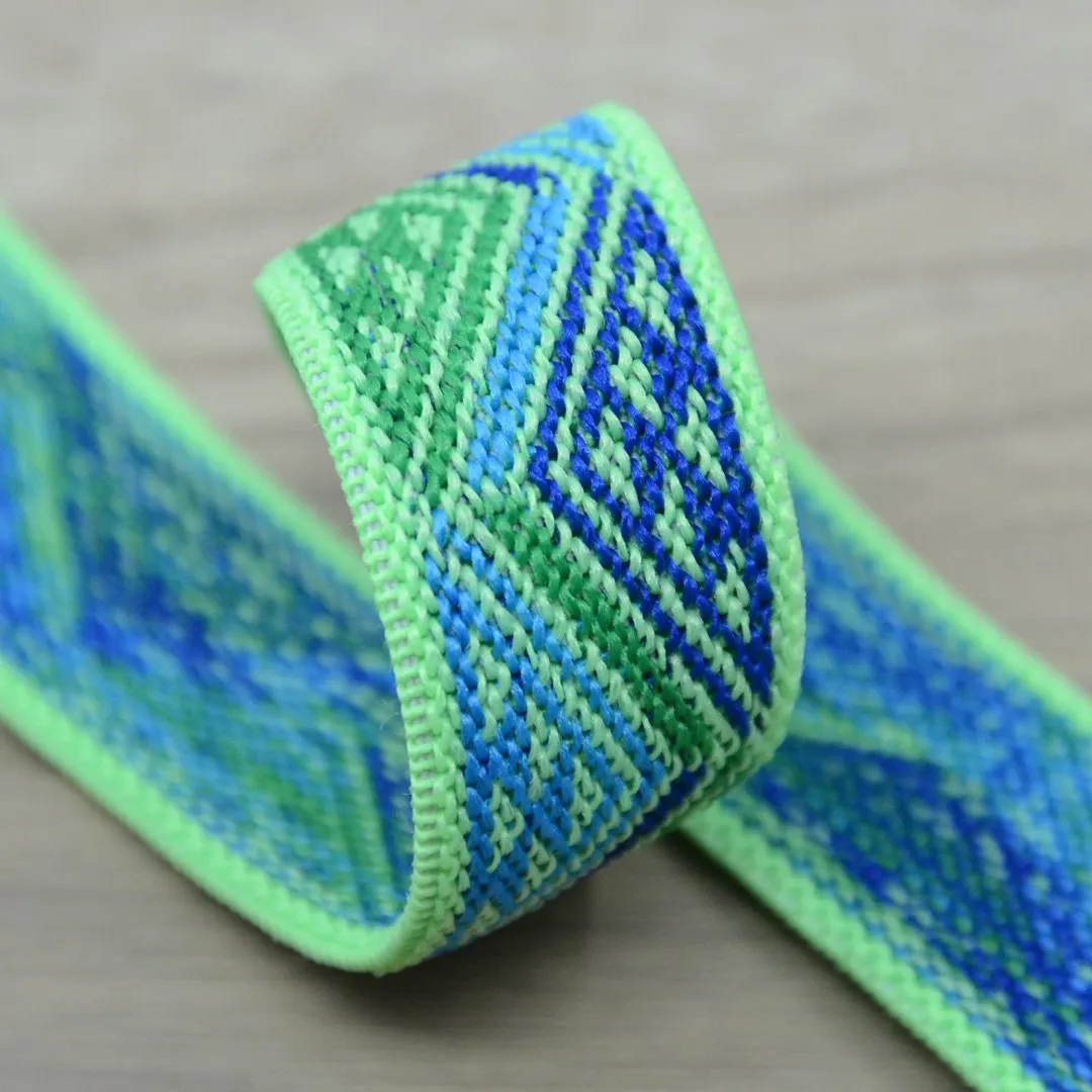 1 inch 25mm Jacquard  Pattern Elastic,Waistband Elastic ,-1 Yard