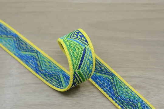 1 inch 25mm Jacquard  Pattern Elastic,Waistband Elastic ,-1 Yard