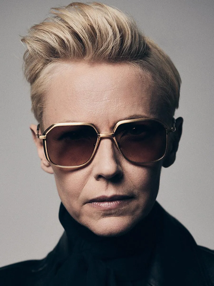 Aida Gold sunglasses