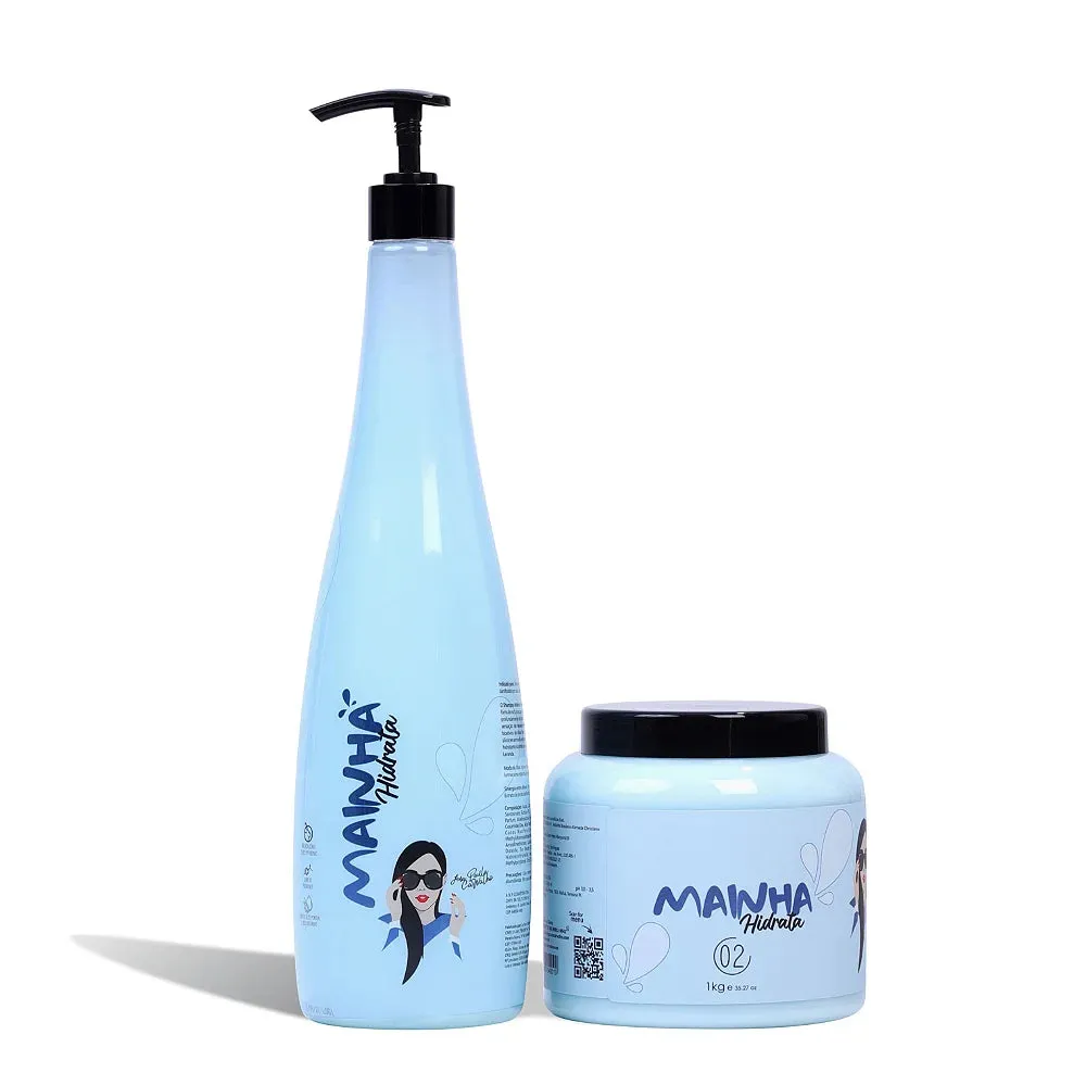 Ana Paula Carvalho Mainha Moisturizing Home Care Kit 2x 1 / 2x 33.8 fl oz