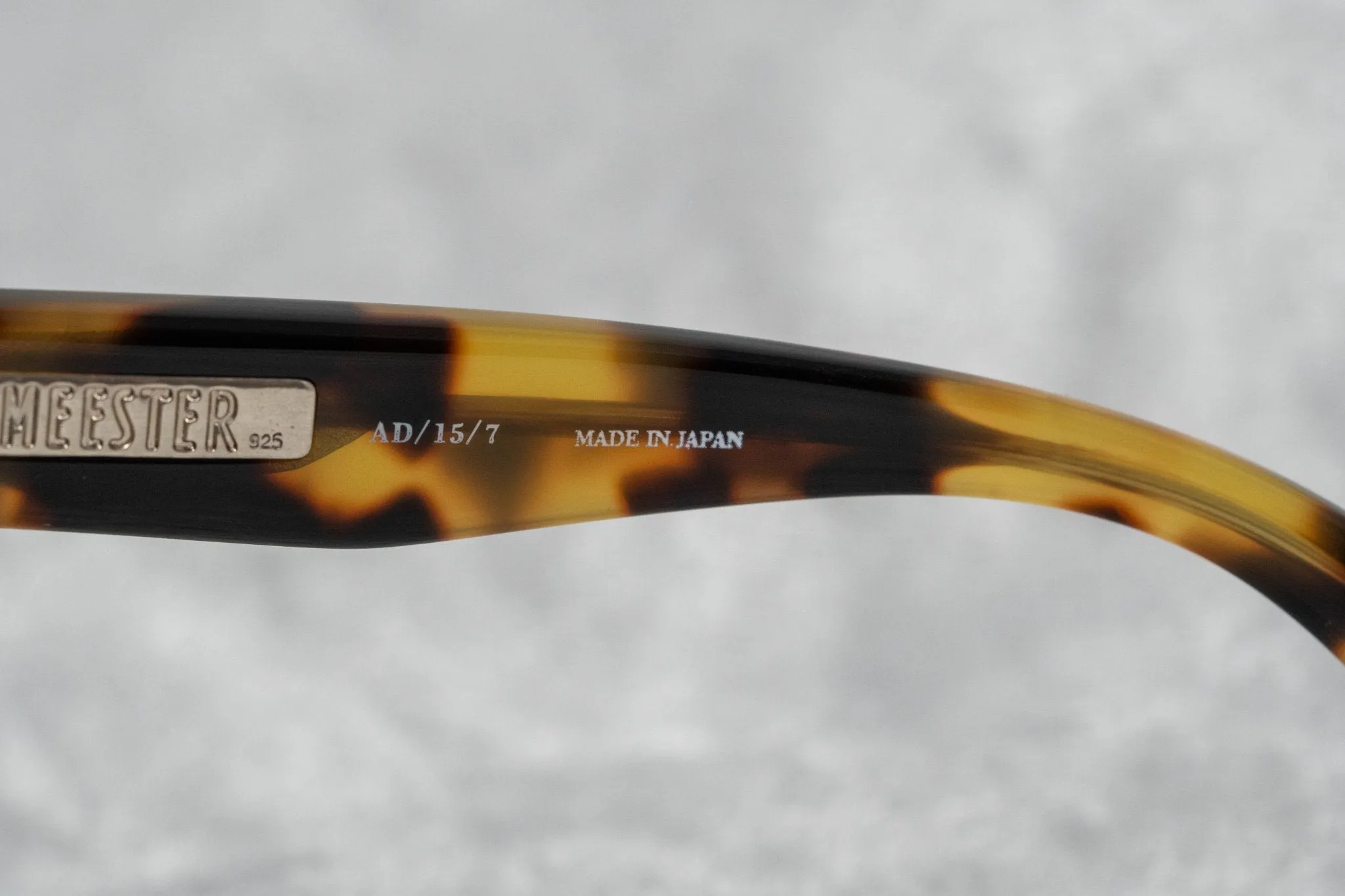 Ann Demeulemeester Sunglasses Rectangular Tortoise Shell and Grey