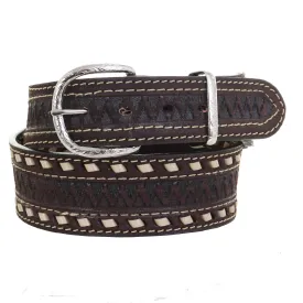 B1020 - Brown Rough Out Belt
