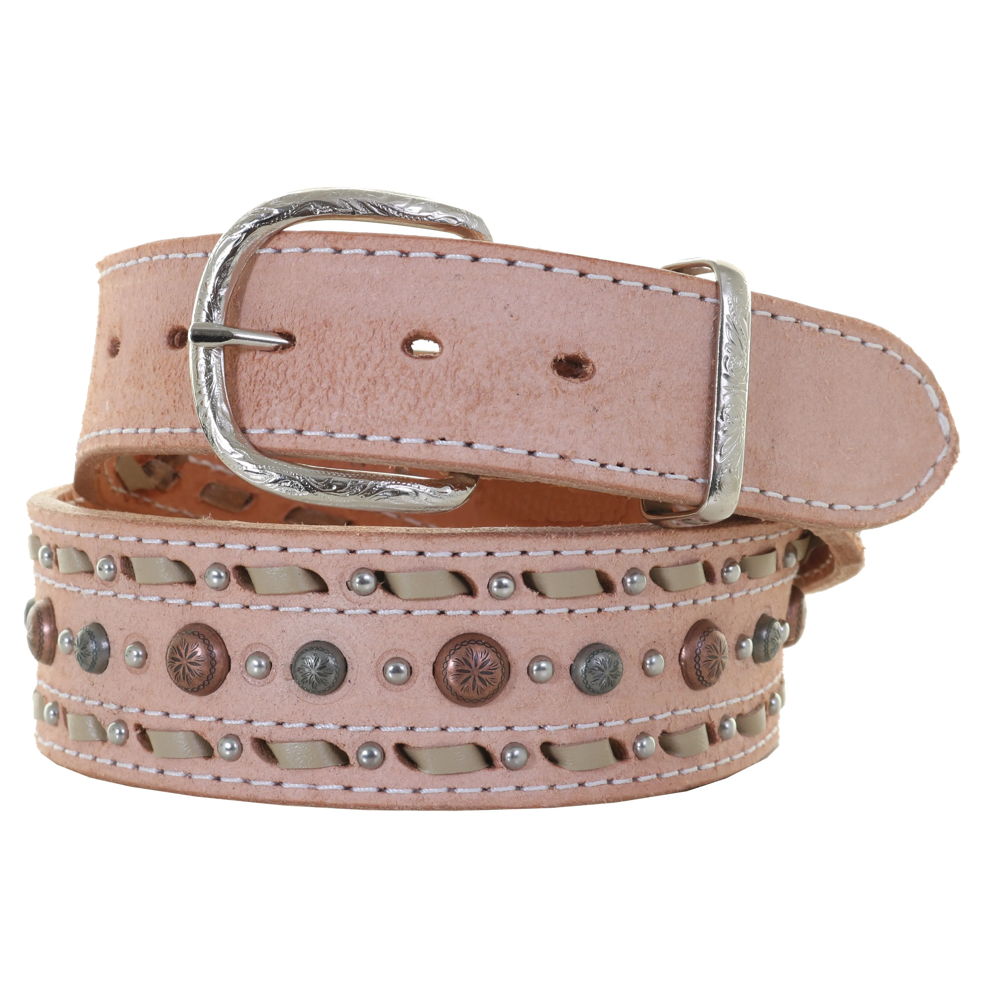 B1128 - Roughout Buckstitch Belt
