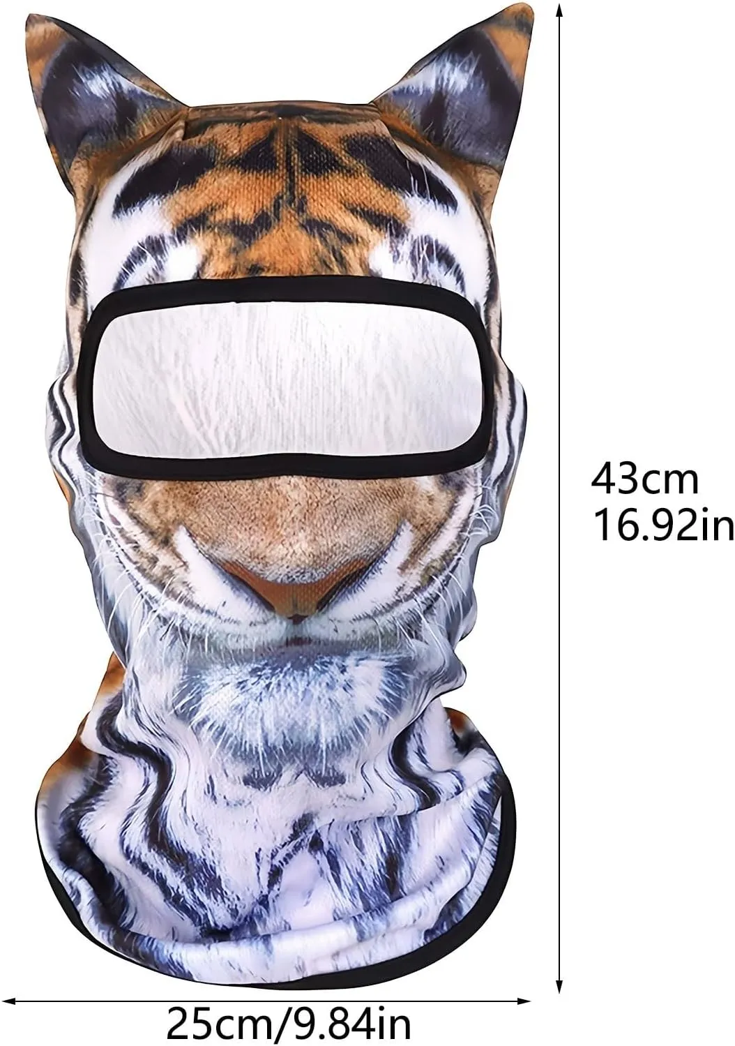 Balaclava Ski Masks Full Face Cat Animal Balaclava Cute Hood mask for Music Festival Raves Party Outdoor Activities