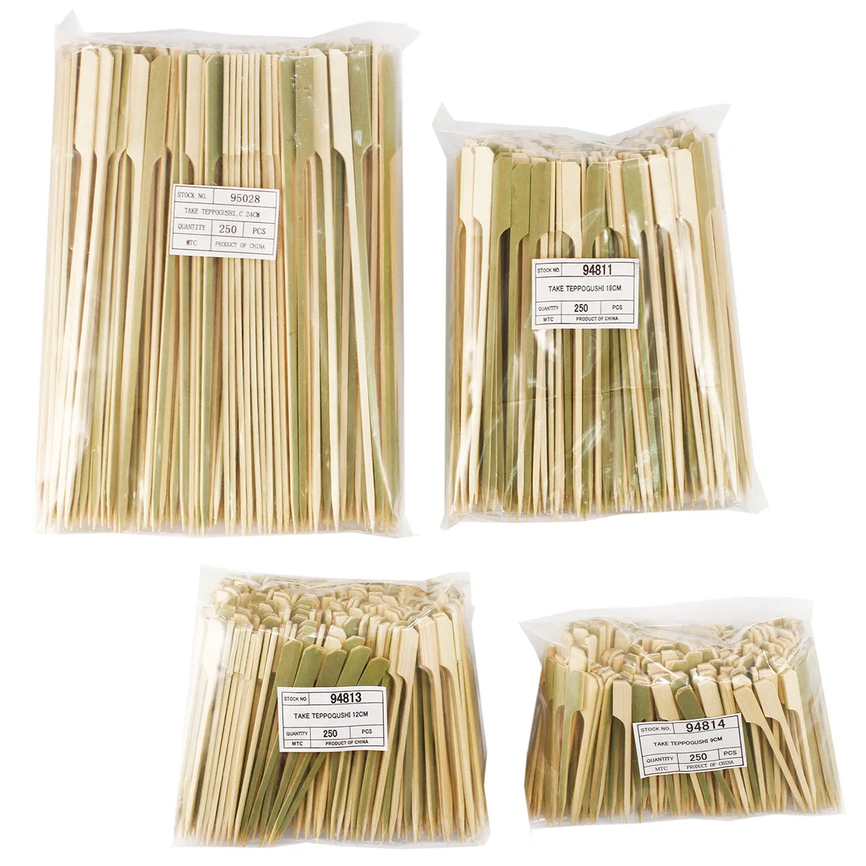 Bamboo Teppogushi Skewers (250/pack)