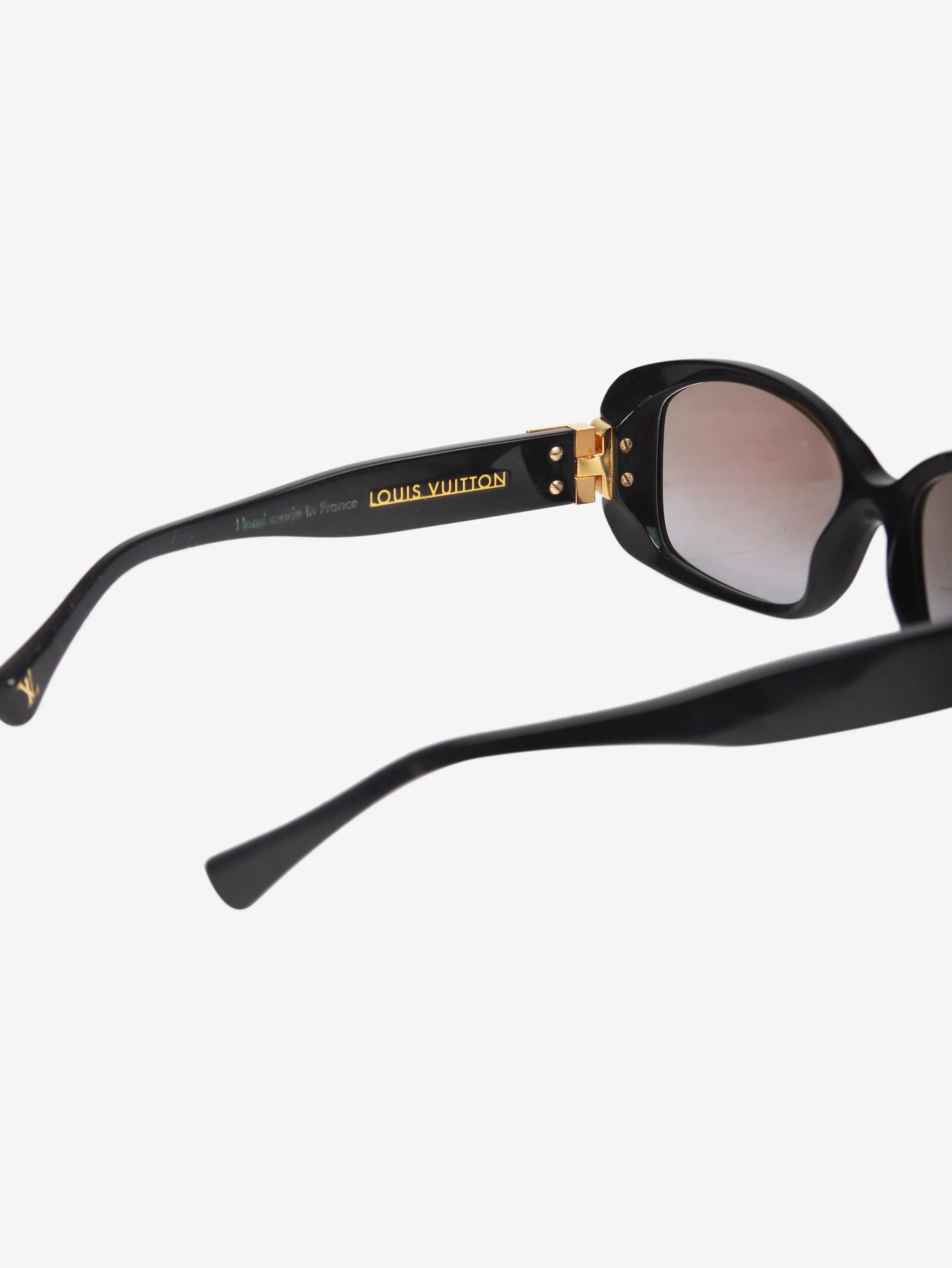 Black rectangular sunglasses - size