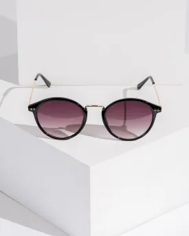 Black Round Sunglasses