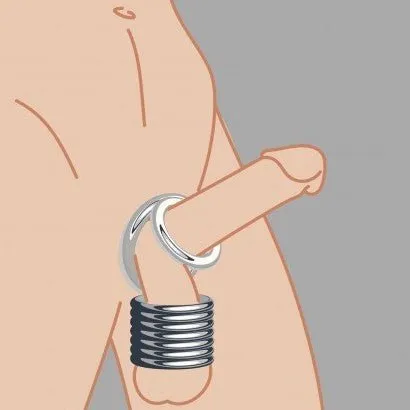 Cobra Cock Ring & Ball Stretcher - 3 Levels