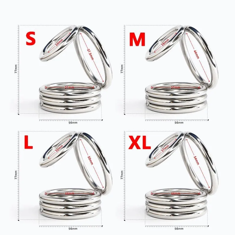 Cobra Cock Ring & Ball Stretcher - 3 Levels