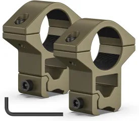 CVLIFE 1 Inch Scope Rings - Scope Mount for Dovetail and Picatinny Rails - 2 Pieces