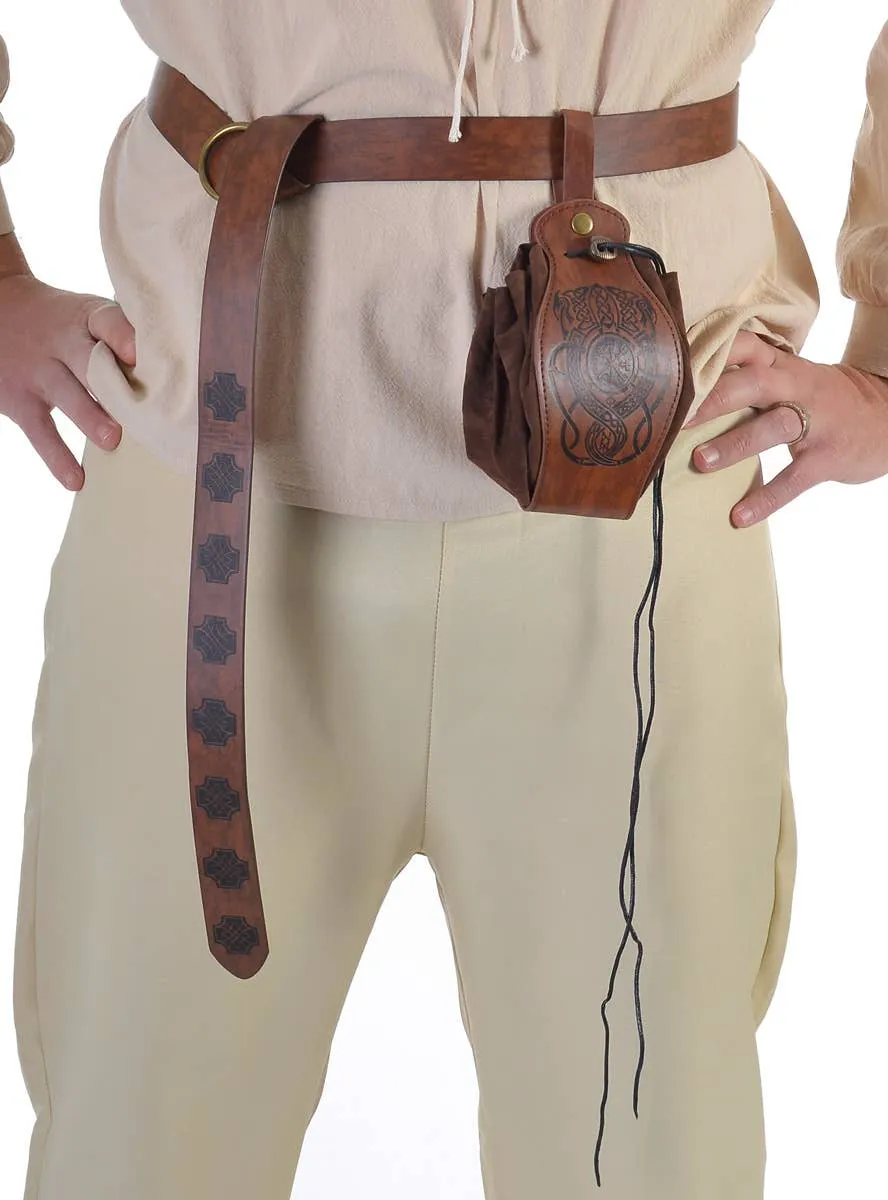 Deluxe Viking Midgard Serpent Costume Belt Pouch