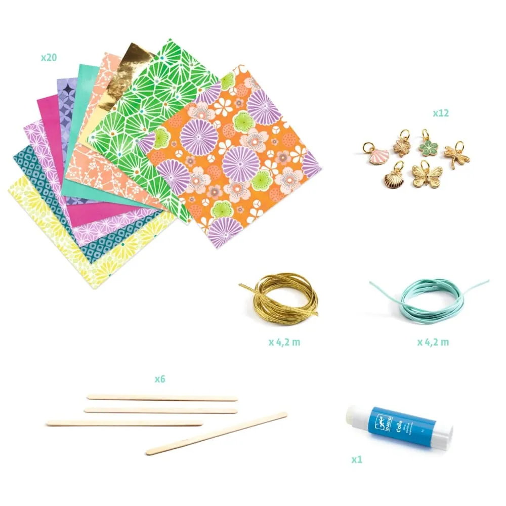 Djeco Do It  Yourself - Paper Beads Bracelet Kit