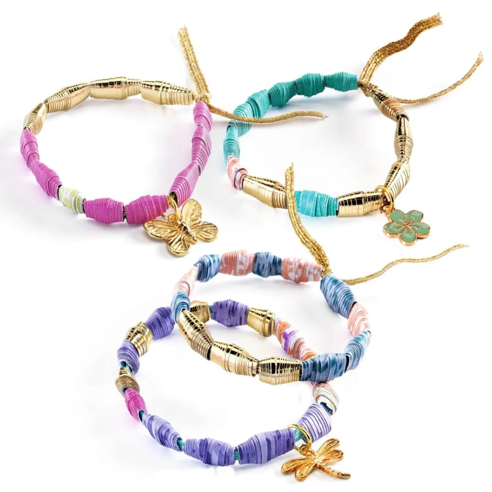 Djeco Do It  Yourself - Paper Beads Bracelet Kit
