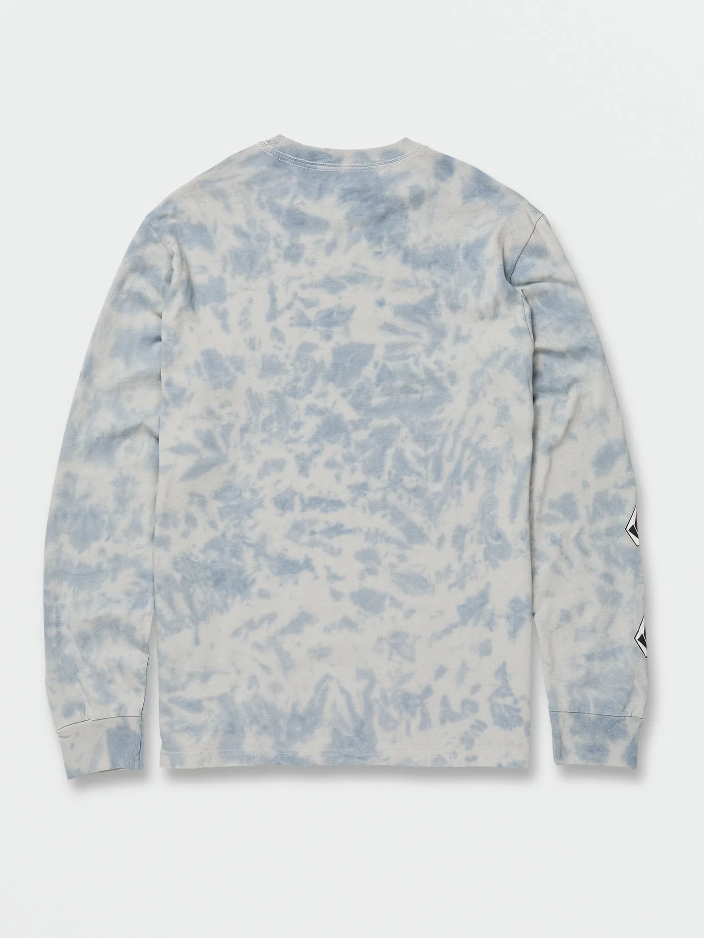 Iconic Stone Dye Long Sleeve Tee - Slate Blue