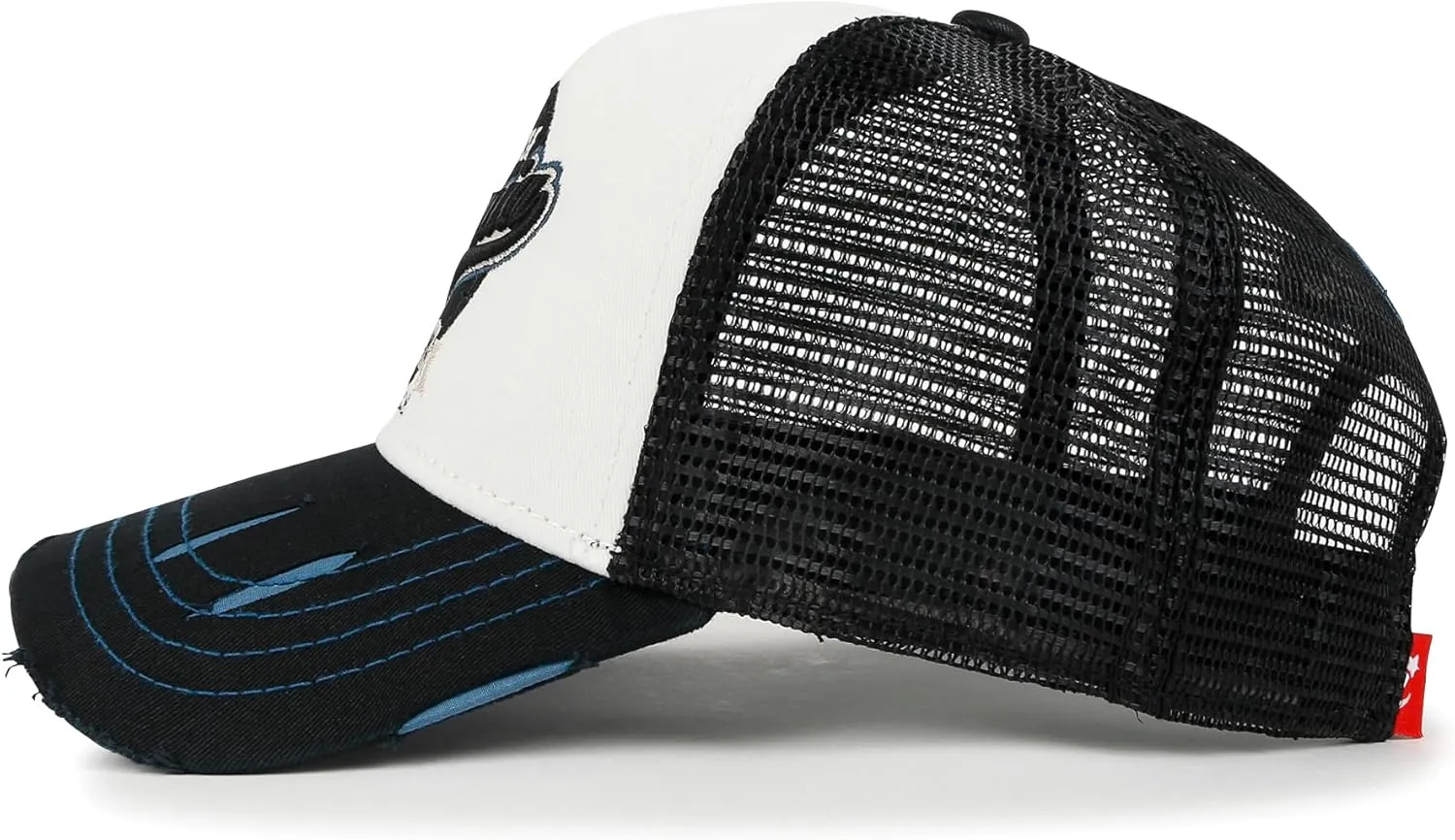 ililily Premium California Bear Embroidered Baseball Cap Vintage Trucker Hat