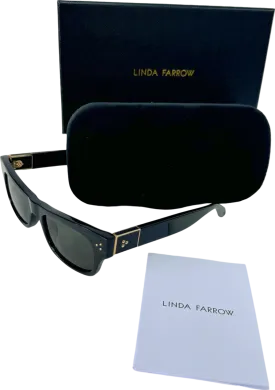 Linda Farrow Black Falck LFL/1448/1 Sunglasses