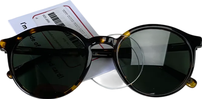 M&S Brown Round Preppy Sunglasses One Size