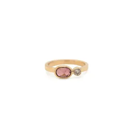 Maria - Spinel & Salt and Pepper Diamond