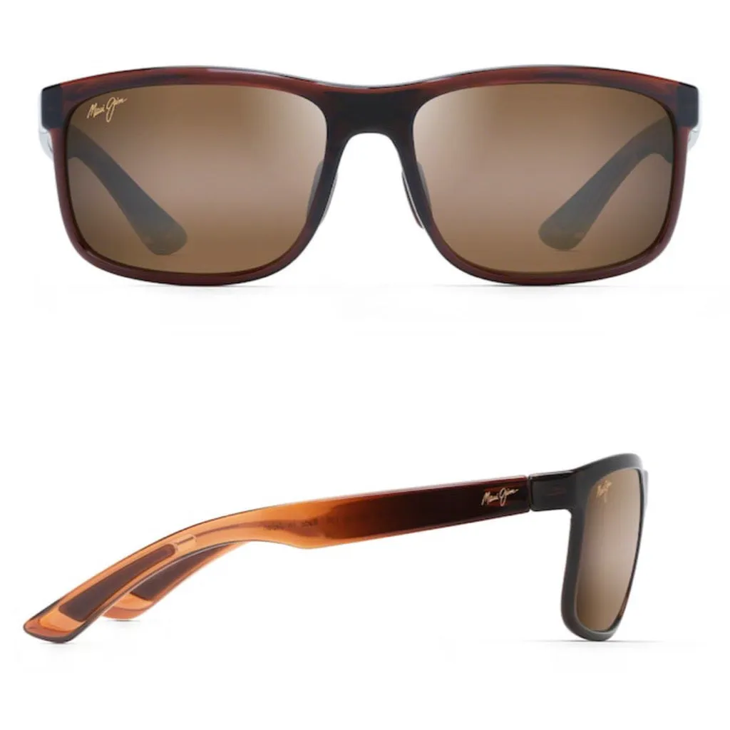 Maui Jim HUELO Polarized Rectangular Sunglasses