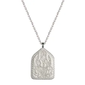 Men's Sterling Silver Ganesha Pendant