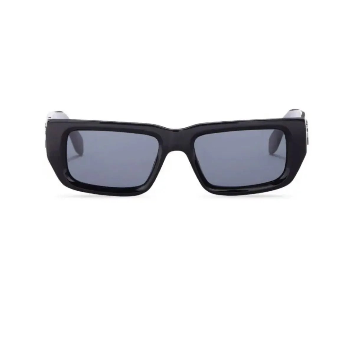 Palm Angels Sutter Rectangular Shape Sunglasses Black Dark Grey