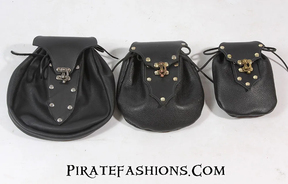 Pirate Leather Belt Pouch