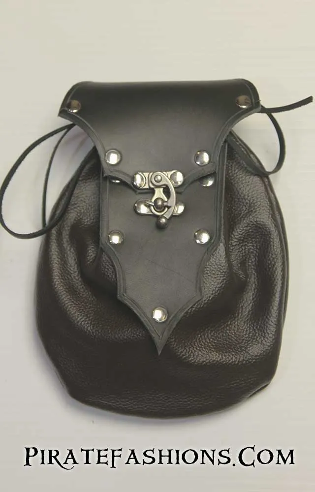 Pirate Leather Belt Pouch