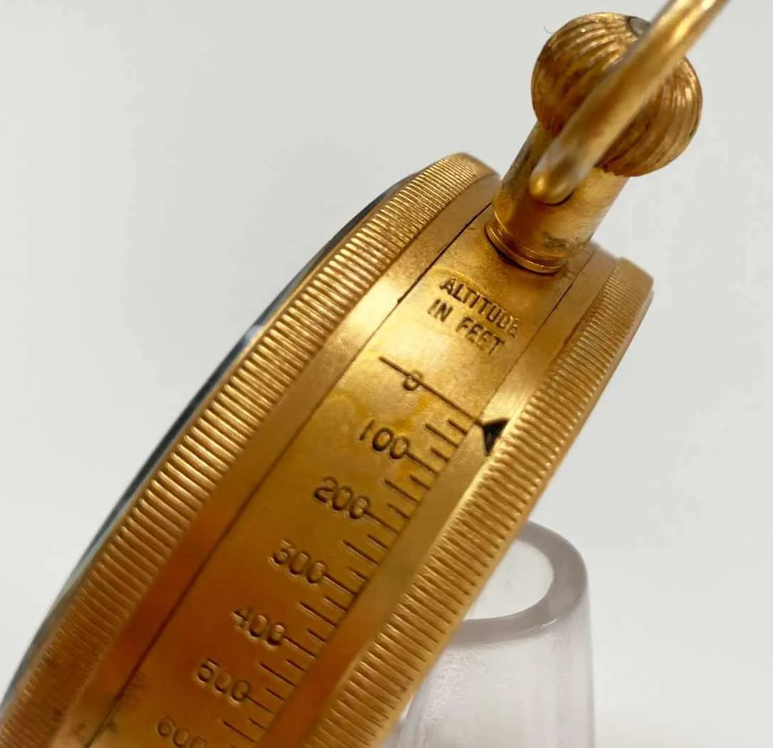 Pocket Weather Forecasting Aneroid Barometer by Negretti & Zambra