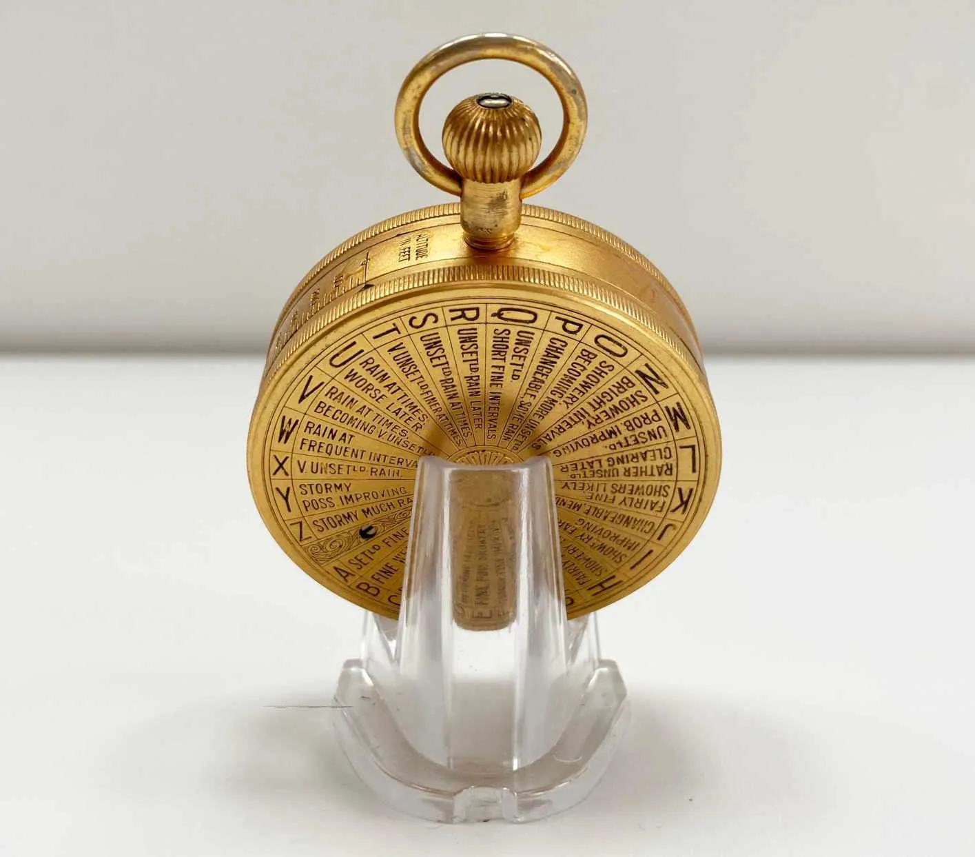 Pocket Weather Forecasting Aneroid Barometer by Negretti & Zambra