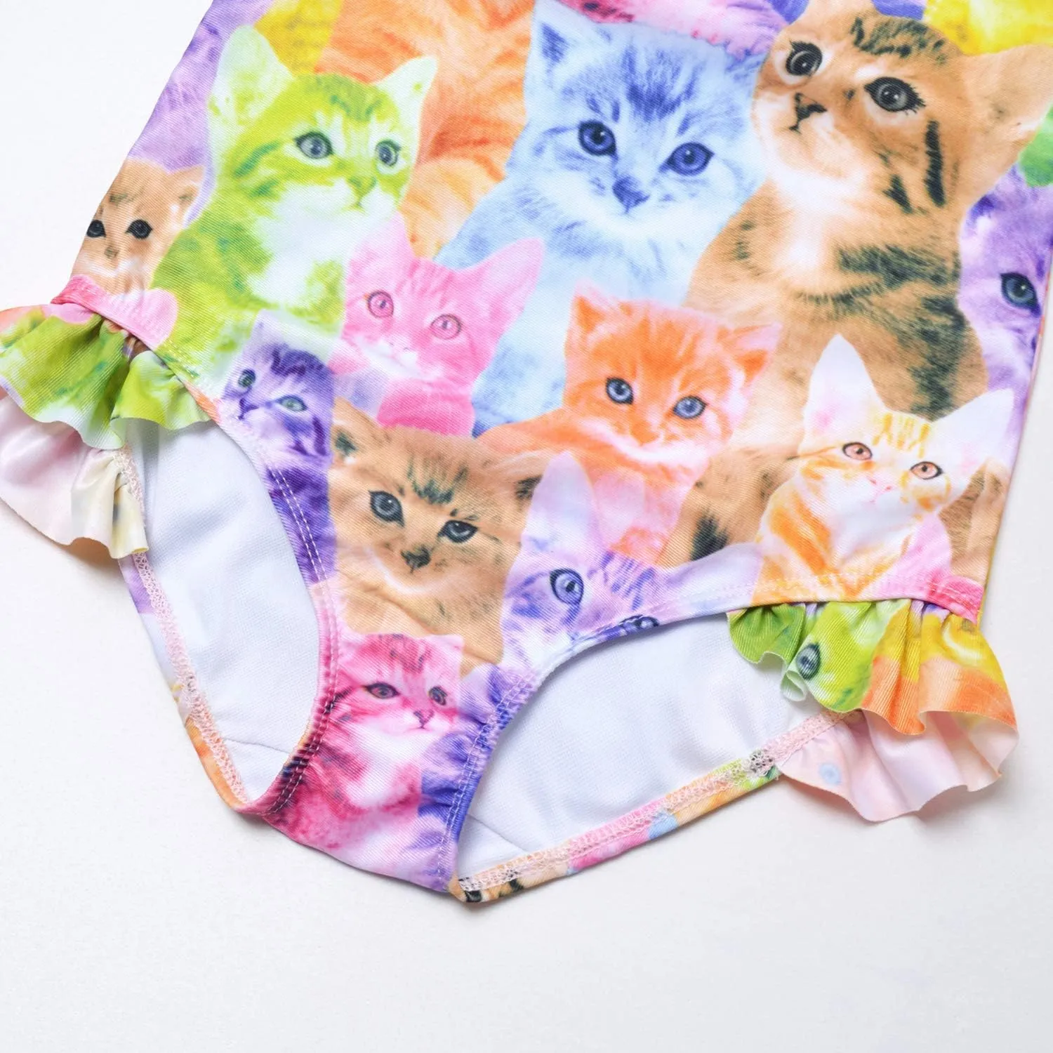 QPANCY Girls Swimsuits Unicorn Bathing Suits Toddler Kids One Piece Swimwear