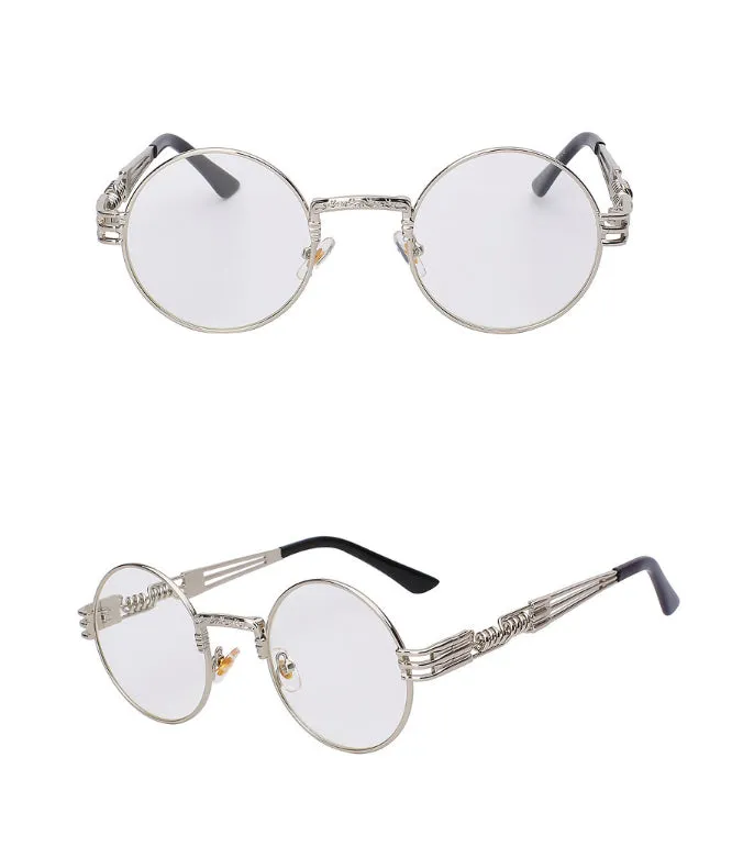Round Steampunk Sunglasses
