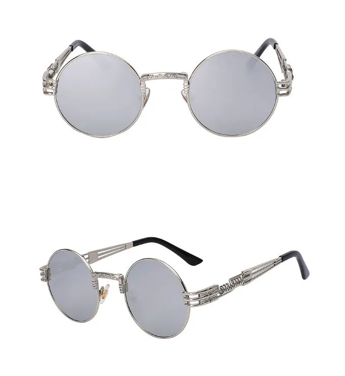 Round Steampunk Sunglasses