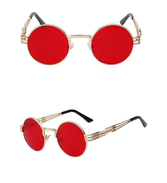 Round Steampunk Sunglasses