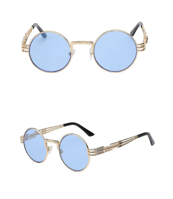 Round Steampunk Sunglasses