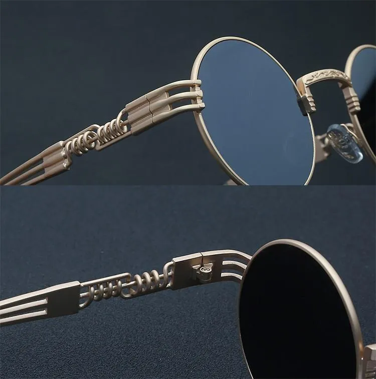 Round Steampunk Sunglasses