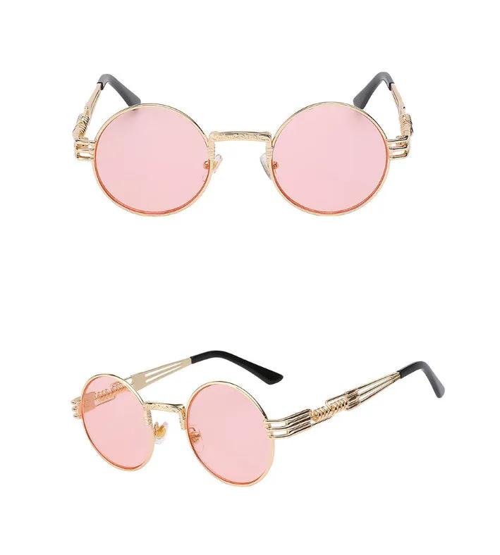 Round Steampunk Sunglasses