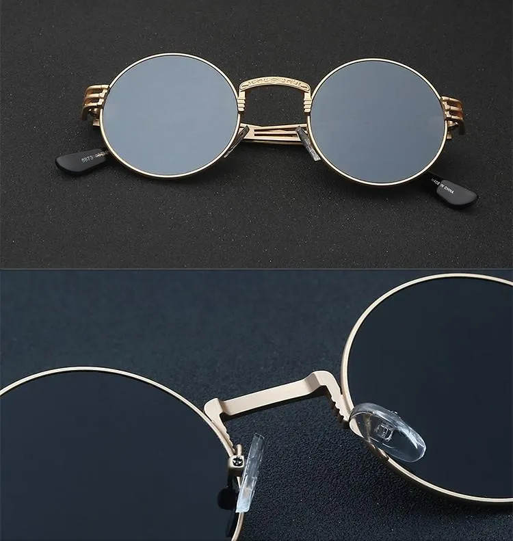 Round Steampunk Sunglasses