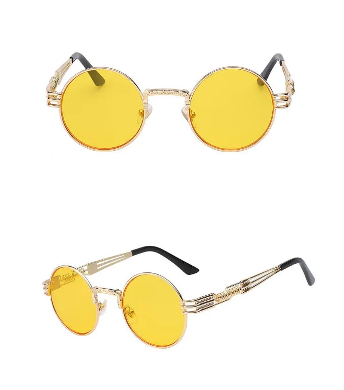 Round Steampunk Sunglasses