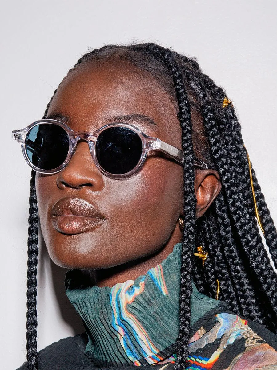 S117 Mimosa Crystal Blue Grey sunglasses