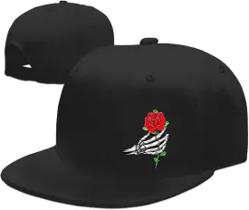 Snapback hat for Men Flat Bill Hats for Men Fitted Baseball Cap Hats