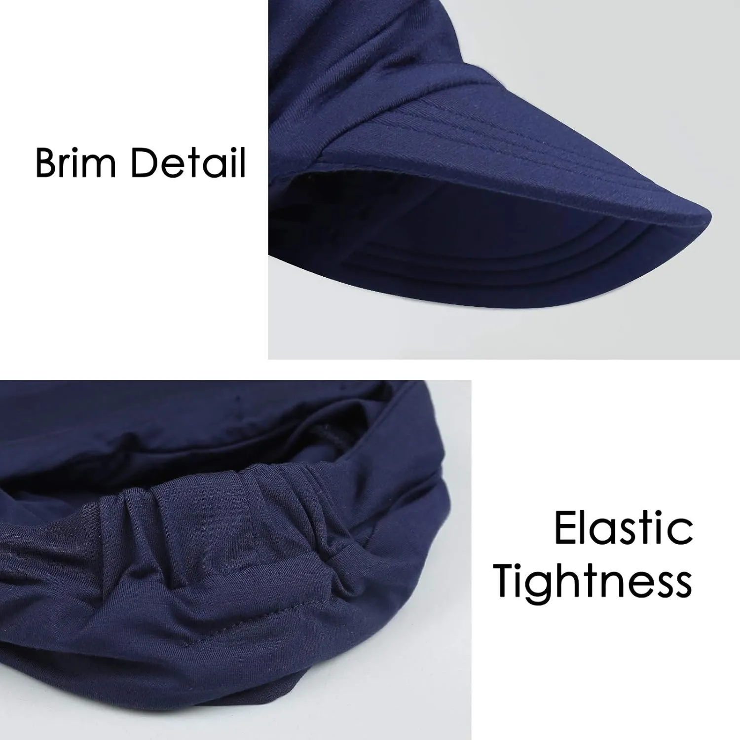 Soft Bamboo Baseball Cap for Chemo Women