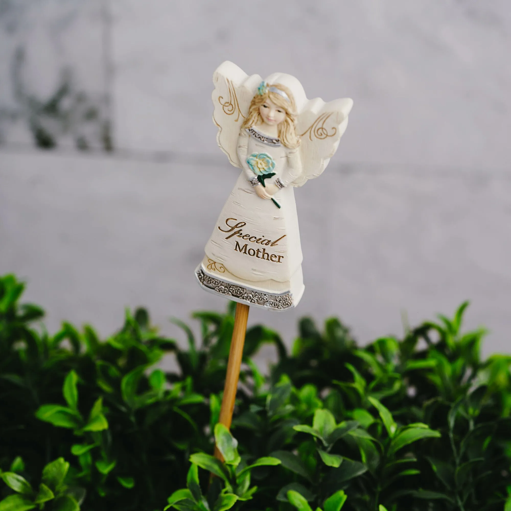 Special Mother 3" Angel Floral Pick