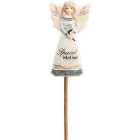 Special Mother 3" Angel Floral Pick