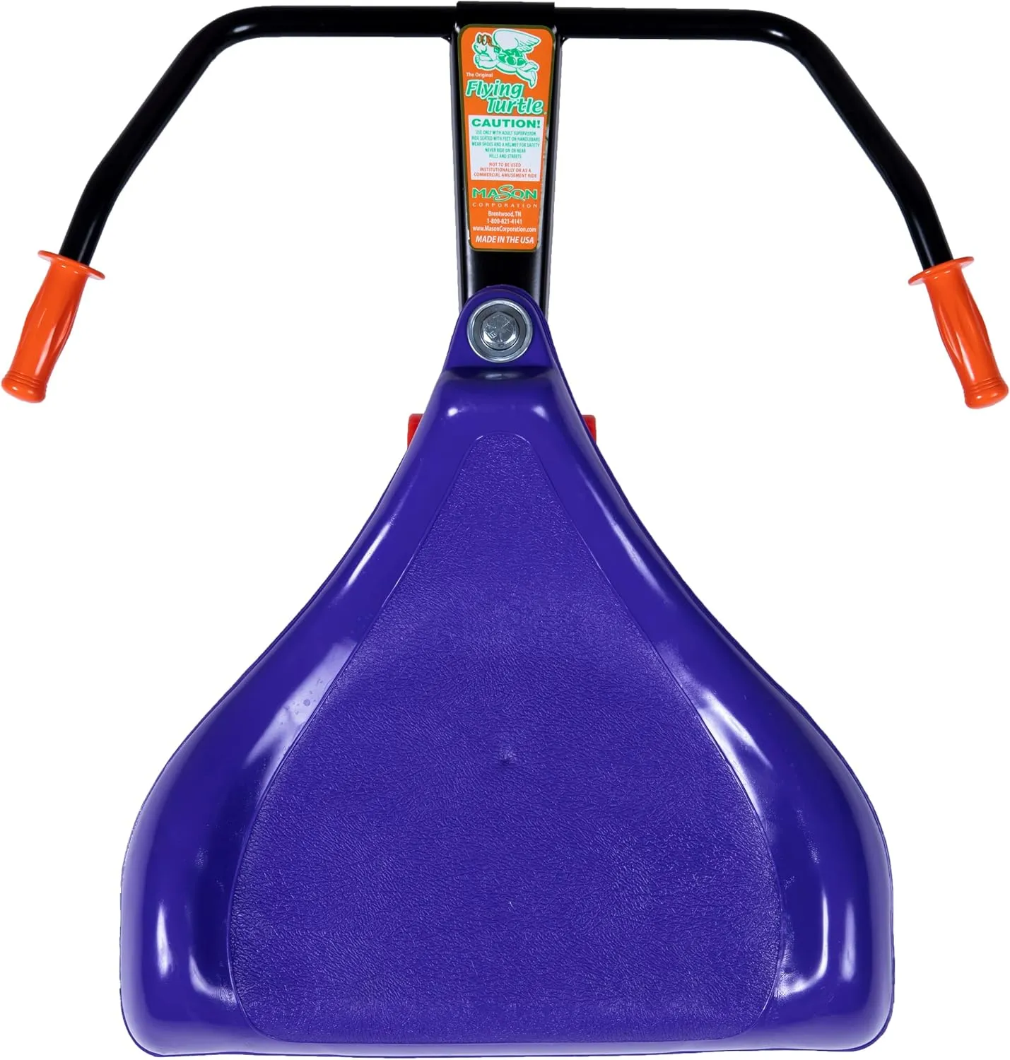 The Original Flying Turtle Sit Skate, Kid Powered, No Motor, Pedals, Batteries, Power by Zig Zag Motion, Promotes Active Play in or Outdoors, Non-marring Skate Wheels