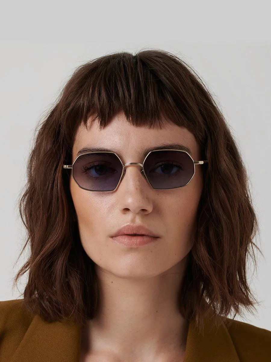 Triomphe Grey Gold sunglasses