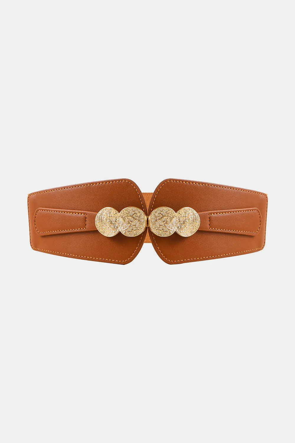 Vegan Buckle Elastic Belt ( 2 Colors)