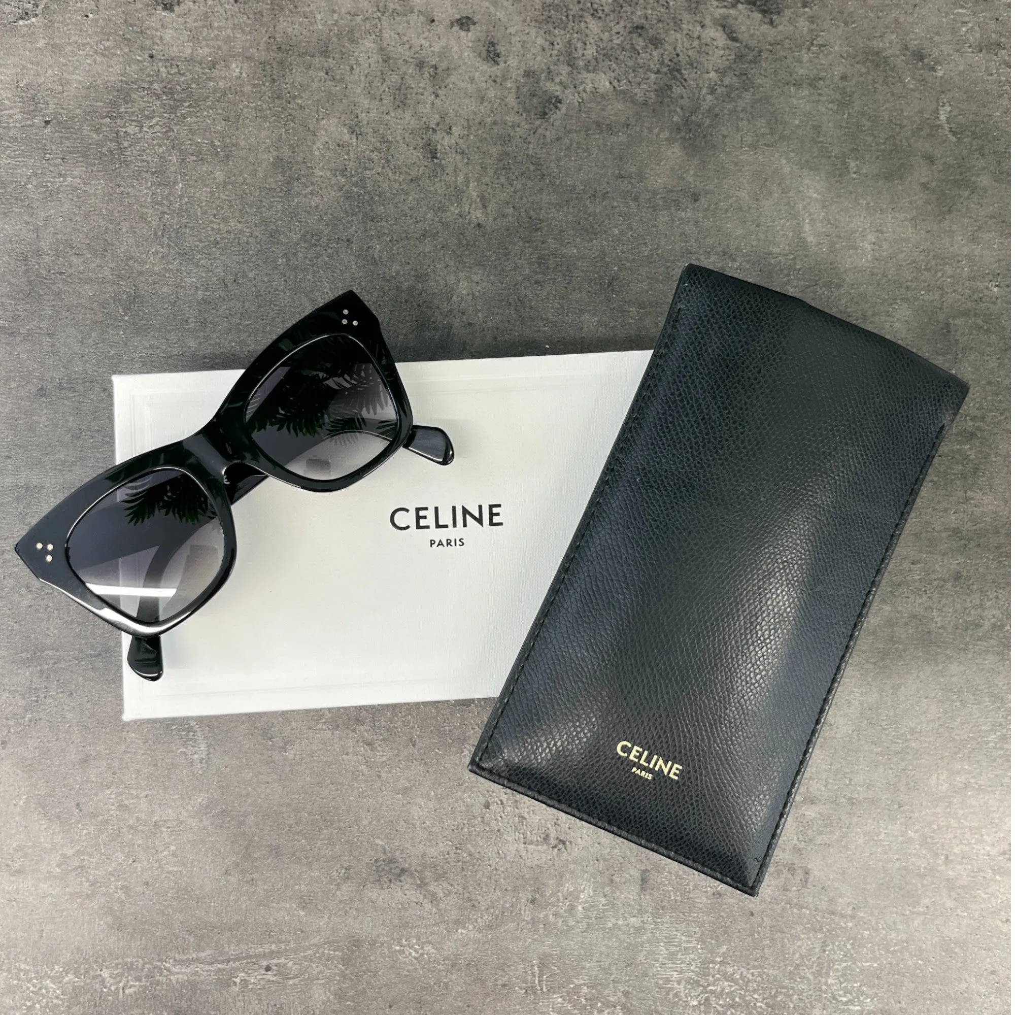 Women's Cat Eye S004 Sunglasses Black