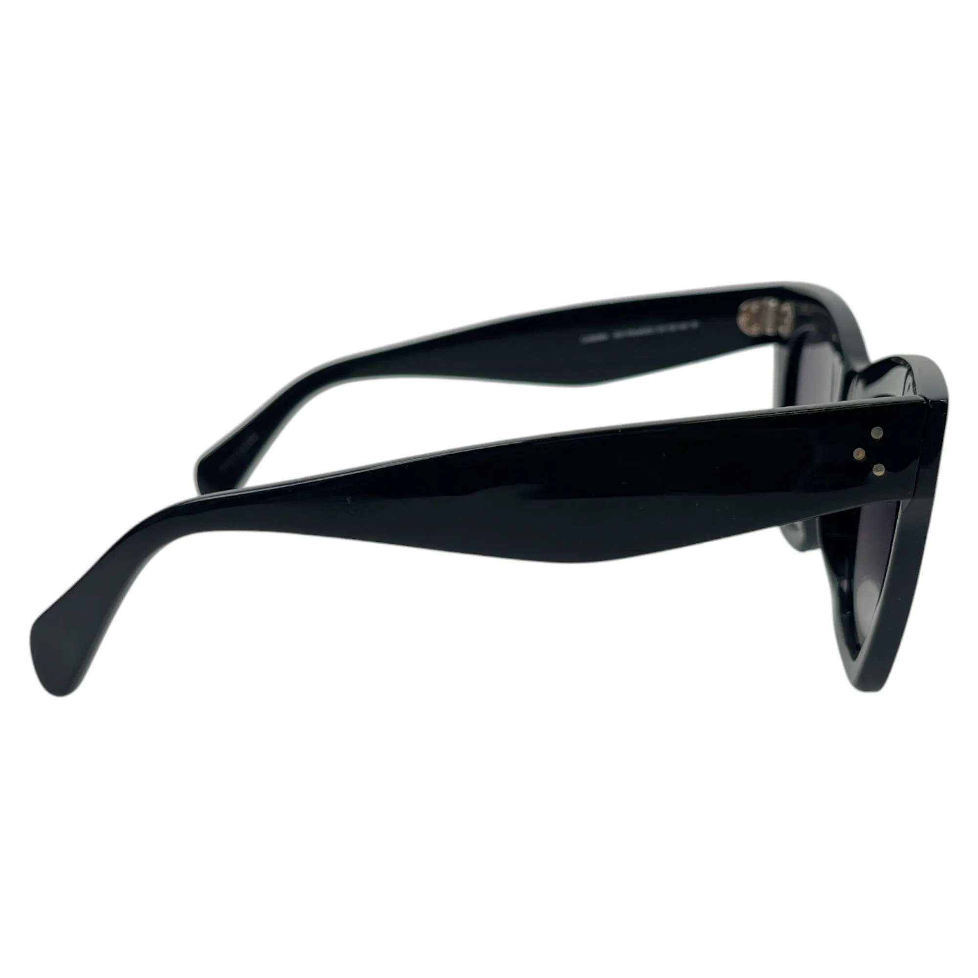 Women's Cat Eye S004 Sunglasses Black