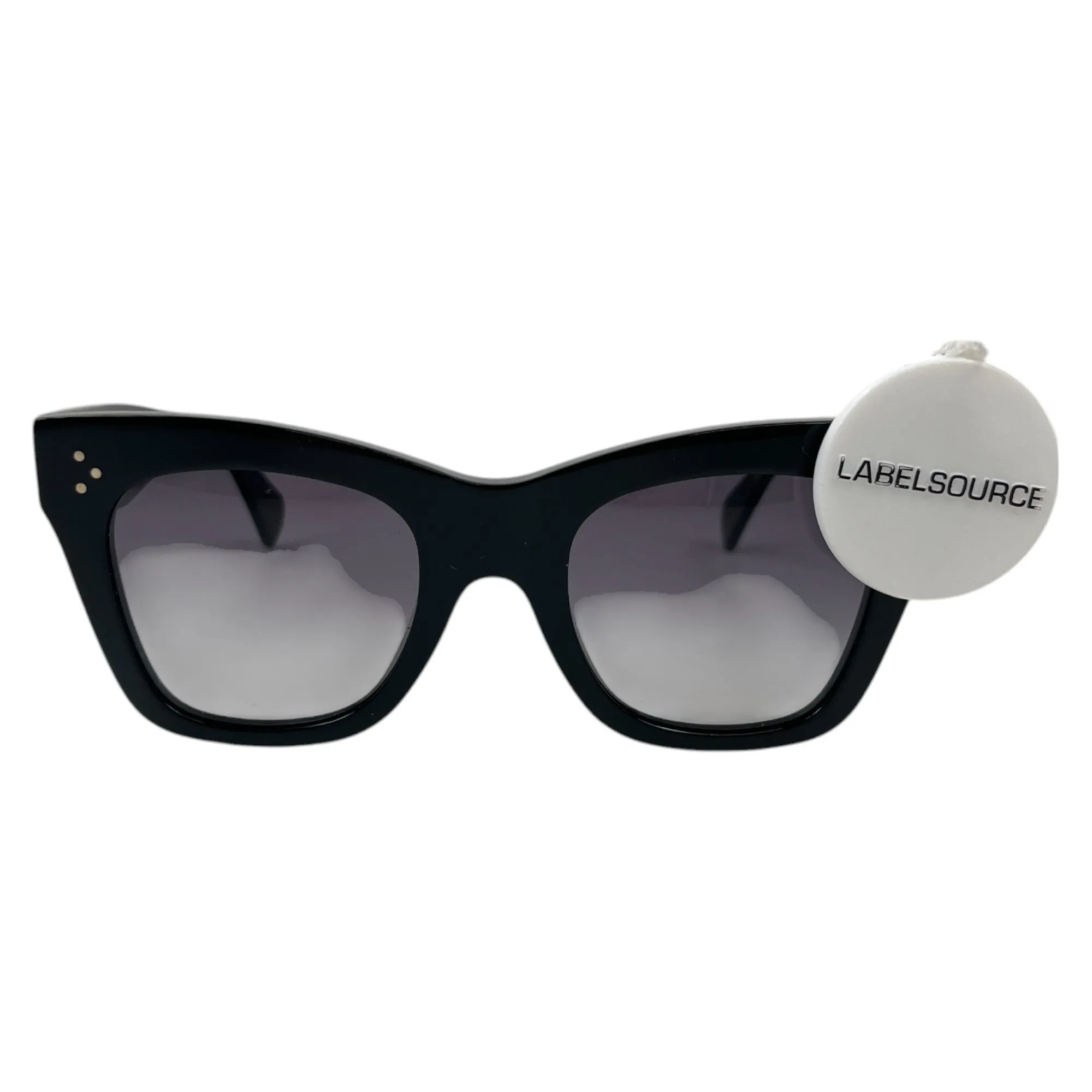 Women's Cat Eye S004 Sunglasses Black